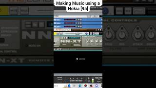 Making Music using a Nokia [95] #shorts #music #entertainment