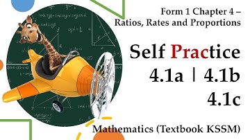 KSSM Form 1 Mathematics Chapter 4 - Self Practice 4.1a | Self Practice 4.1b | Self Practice 4.1c