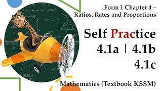 KSSM Form 1 Mathematics Chapter 4 - Self Practice 4.1a | Self Practice 4.1b | Self Practice 4.1c