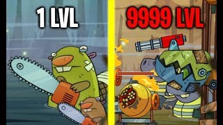 Swamp Attack All Boss Monsters Battles! Max Level Weapon & Defense! (9999+ Level Monsters!) screenshot 5