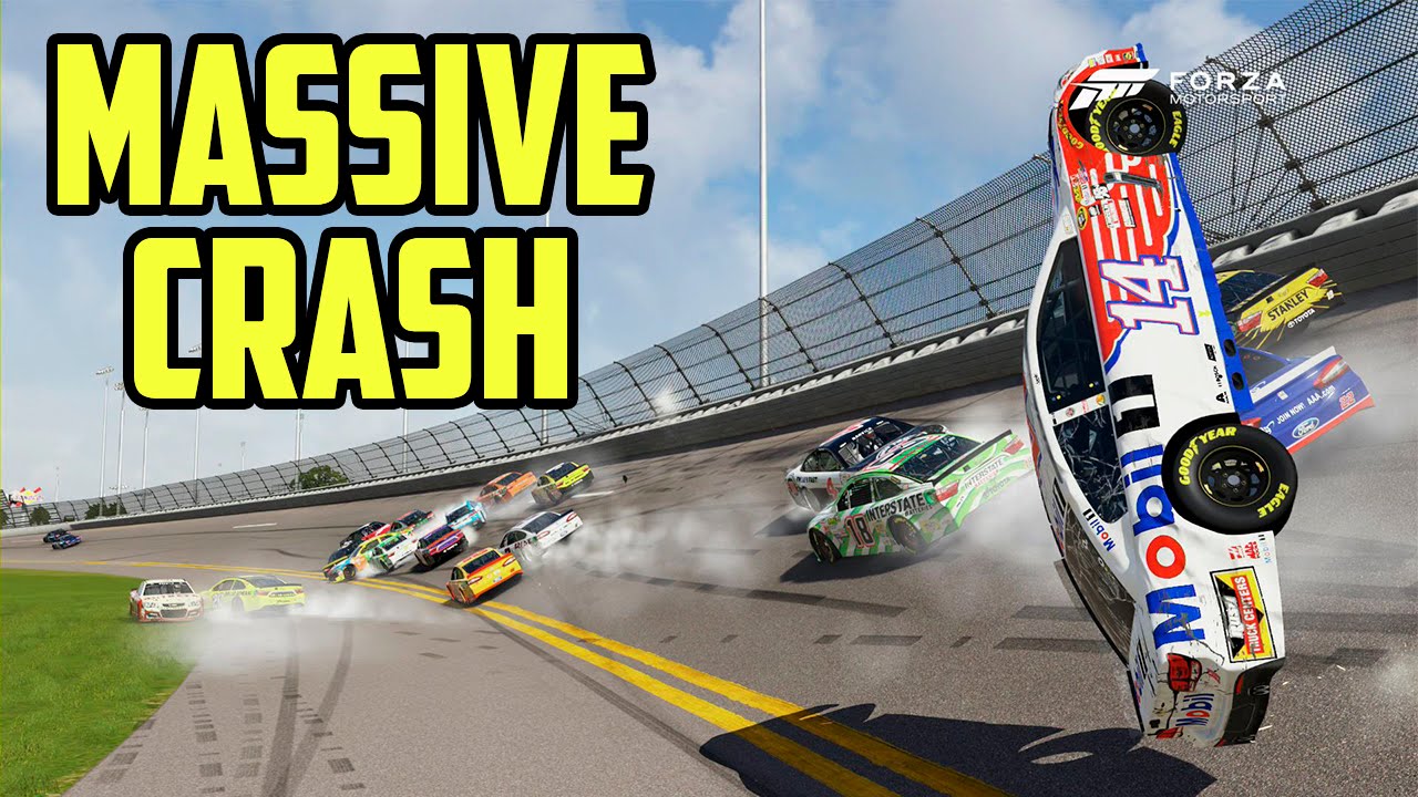 MASSIVE CRASH!!! | Forza Motorsport 6 | NASCAR Expansion