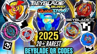 20  RAREST BEYBLADES QR CODES |NEW BEYBLADES QR CODES BEYBLADE BURST QUAD DRIVE | 4K HD