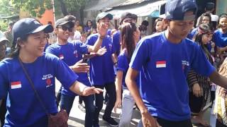 Joget bareng HUT RI ke 71 Gedangan Sidoarjo