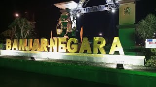 Jalur Utama Menuju Alun-alun Banjarnegara.