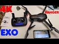 Exo x7 ranger 4k gps smart drone unbox and setup