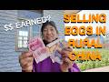 How much I earned selling eggs at a 6 AM market  ｜ Real Life in Rural China