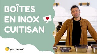 Boite conservation inox rectangle 1900 ml Cuitisan - Meilleur du Chef