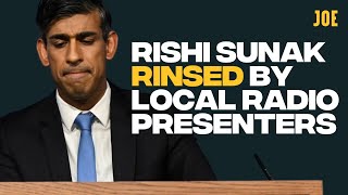 Just Rishi Sunak getting hammered by BBC local radio presenters