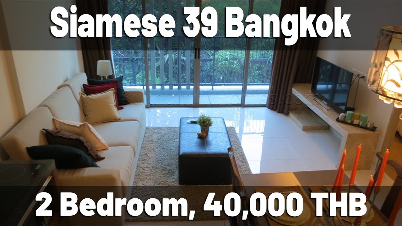 Siamese 39 2 Bedroom Condo 60 Sqm 40 000 Thb