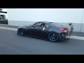 Street faction typhon chassis mount wing on a 350z
