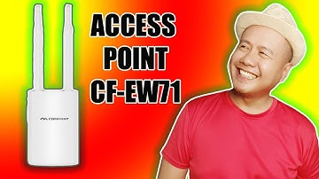 COMFAST CF EW71 SETUP AS ACCESS POINT FOR PISOWIFI
