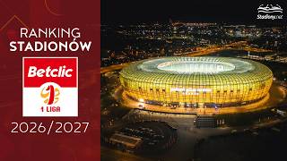 RANKING STADIONÓW 1 LIGI 2026/27