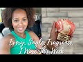 What I Wore Last Week | Weekly Fragrance Rotation