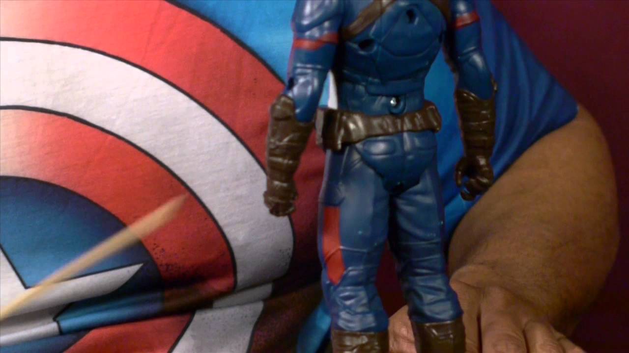 talking captain america action figure