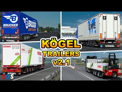 |ETS2 1.50| Kögel Trailers v2.1.2 by Dotec