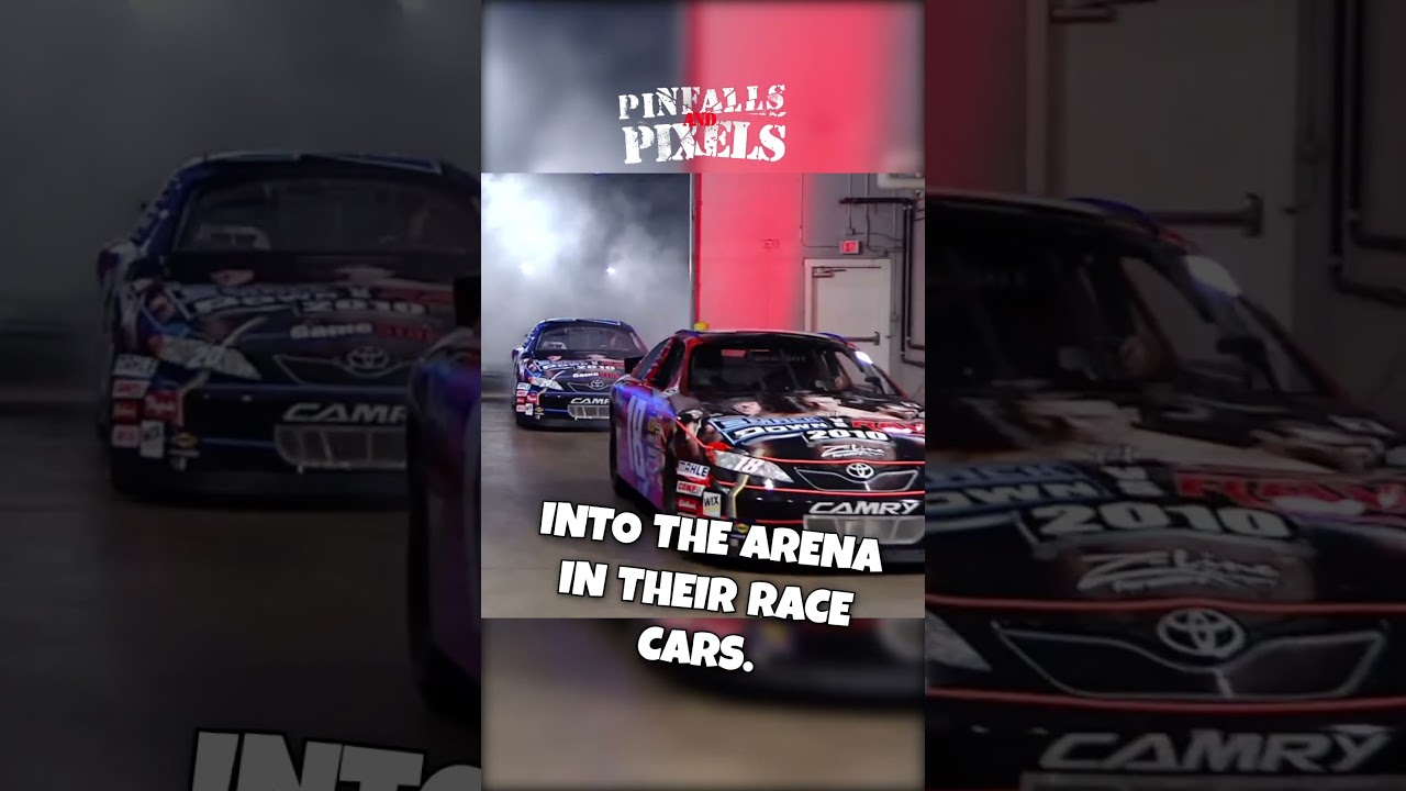 When Nascar invaded WWE!   #shorts #wwe #wwf #nascar #wrestling #funny #raw #smackdown