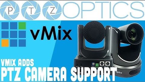 vMix adds PTZ Camera Support