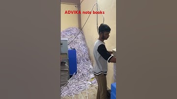 Cutting #advikanotebook #notebooks #machine #notebookfactory #wholesale #cuttingmachine #copybook