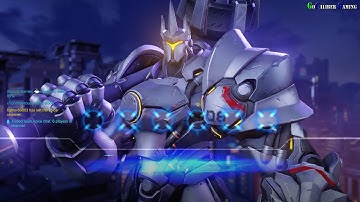 Overwatch PS4 Gameplay - Part 3 - Quick Play ReinHardt, Pharah