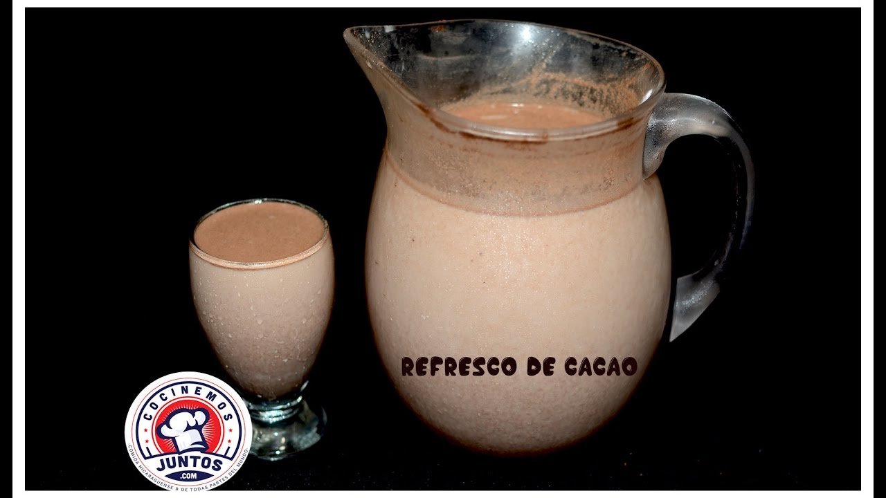 Refresco de cacao - Orchata de chocolate