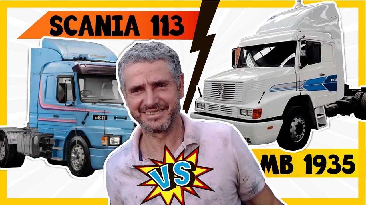 GUERRA DE CAMINHÕES | Qual é o melhor, Scania 113 ou MB 1935?