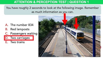 Train Driver Awareness, Recognition, and Perception Test! (How to Pass with 100%)