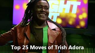 Famous Top 25 Moves of Trish Adora ❤️🖤💚 Net Worth