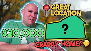 Crappy, $20k home in a great location walk-thru