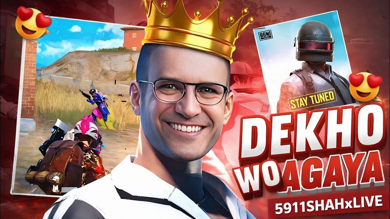 🔴 LIVE PUBG MOBILE | 5911SHAHxLIVE | Rank Push & Intense Gameplay 🔥