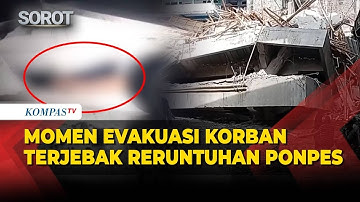 Sedih! Korban Jawab Tim Rescue saat Terhimpit Reruntuhan Musala Ponpes Al-Khoziny di Sidoarjo