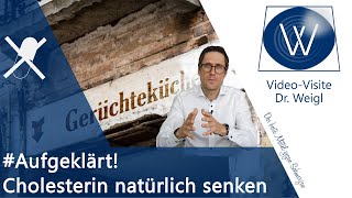 Cholesterin natürlich & dauerhaft senken❗Was ist Wahr - Was ist Mythos❓Meine Tipps ohne Medikamente