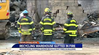 Neighboring business owner recalls past fires