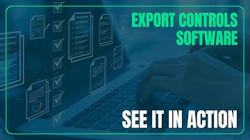 Export Controls Software Demo: Determine U.S. Export License Requirements