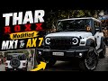 Modified Thar Roxx 2026 | Thar Roxx Mx1 to Ax7L 🤩 Thar Roxx modification with Price