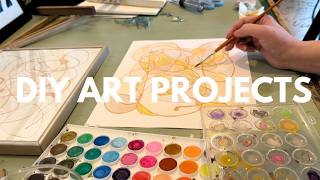 Easy DIY Art Projects For Beginners | Budget DIY Home Decor