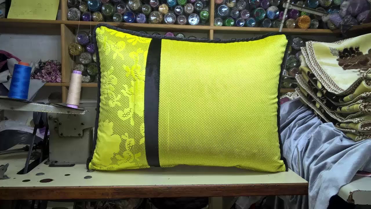 تعرفو على الشكل الجديد لمخدة لكرافاتة وطريقة خياطتها