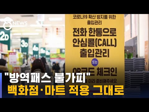"일상회복 하려면" 방역체계 골격 유지 / SBS