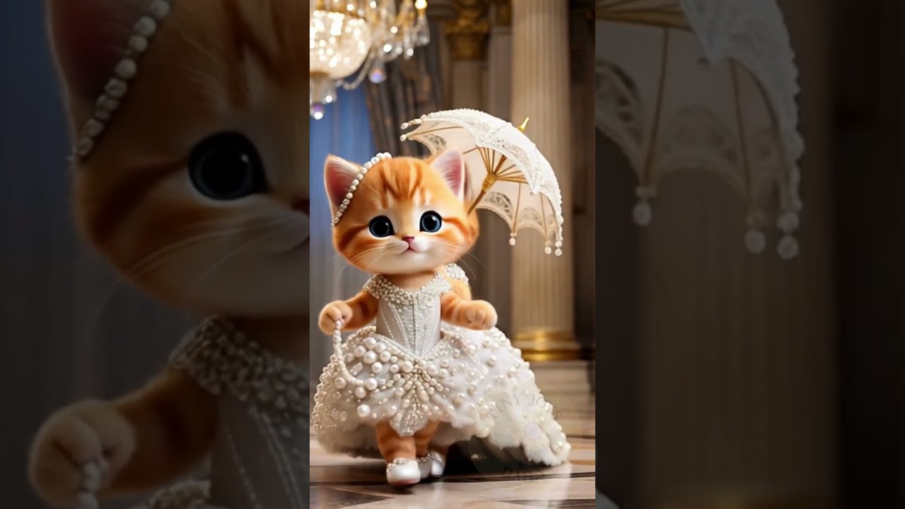 Parade on the Runway – Cutest Baby Kitten Fairy Fashion Show 🌟 🐾😽