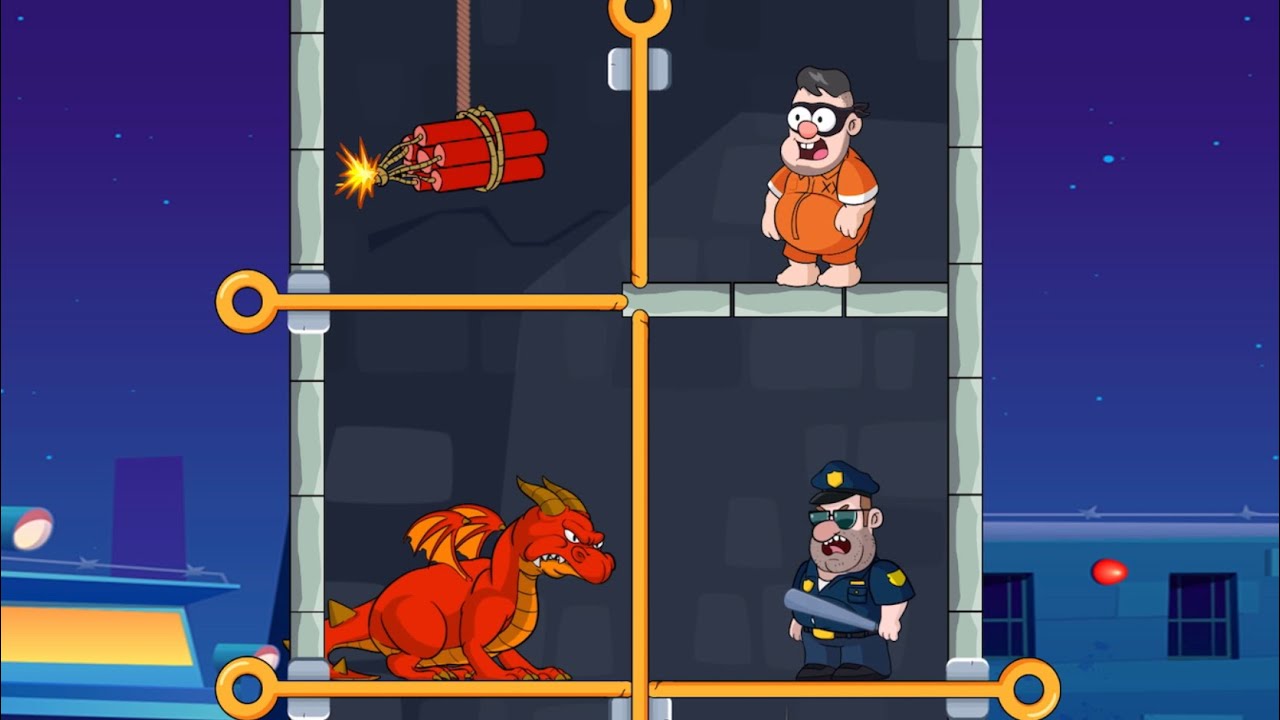 Prison Pin Puzzle Game All Levels Gameplay For Android, IOS Mobile