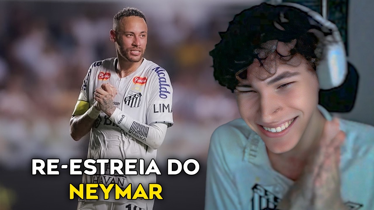 SANTISTAS ASSISTINDO a ESTREIA do NEYMAR!
