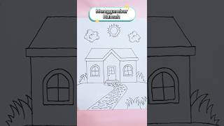 Menggambar Rumah Dengan Mudah