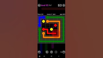 How To Solve Flow Free 7x7 Mania Level 95 Easy Board Walk Through Solution Walkthrough
