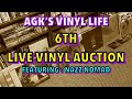 AGK’s 6th Live Vinyl Auction (with Nazz Nomad)