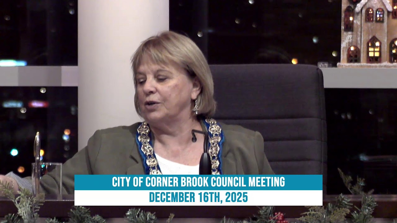 City of Corner Brook Council Meeting