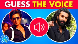 Guess The Bollywood Actors By Voice | Male Edition | Bollywood Quiz
