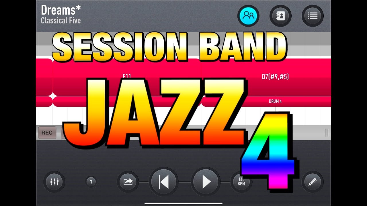 SessionBand JAZZ 4 - Full Tutorial Coming Soon - Demo for the iPad ...