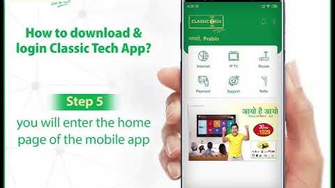 How to install Classic Tech App? & Password Recovery.