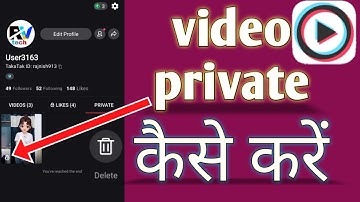MX TakaTak me video ko private kaise kare | how to private video in MX takatak | MX takatak private