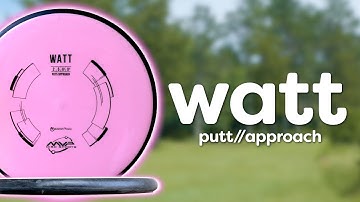 Straightest Putter EVER?????? MVP Watt Disc Review