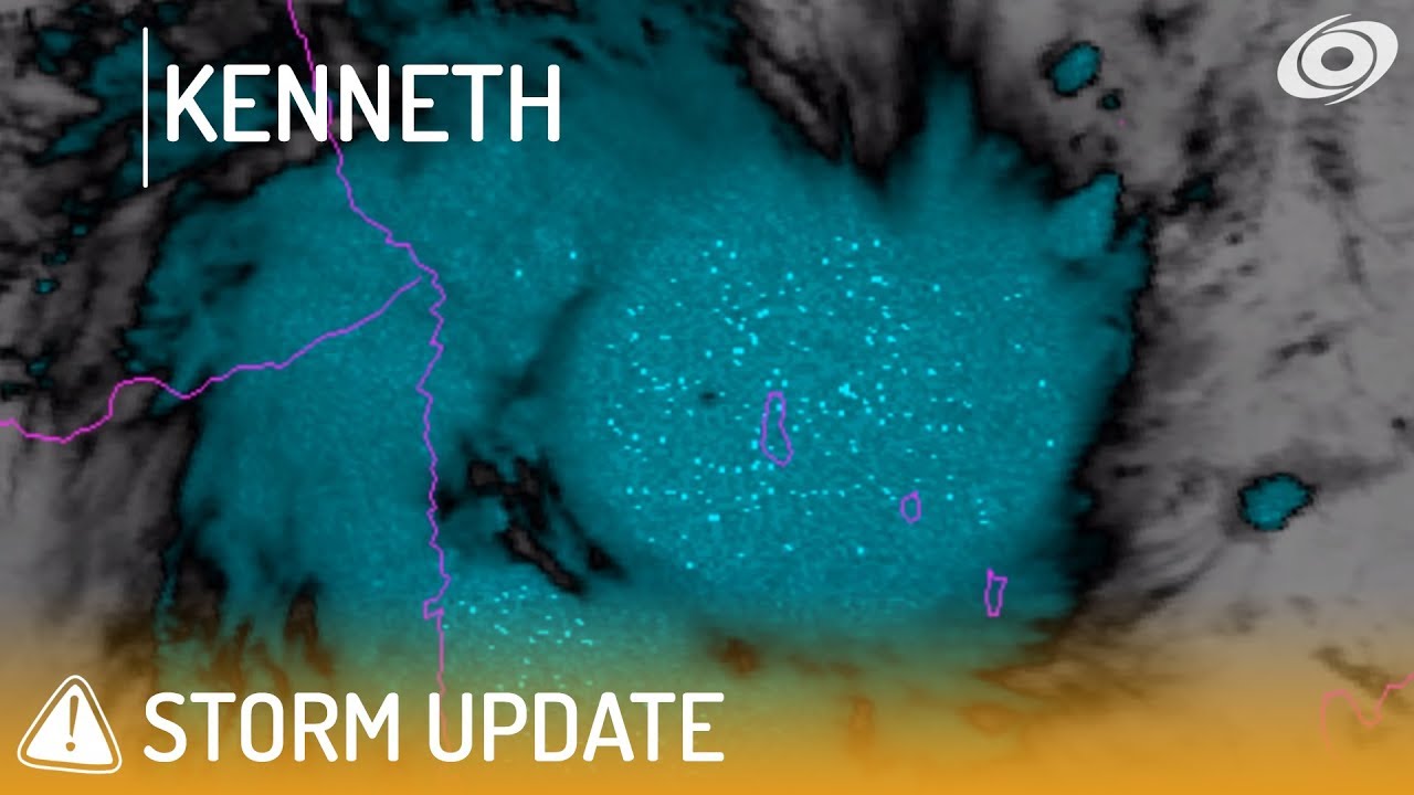 TC (Cat 4) Cyclone Kenneth deepens further  25April 08:18 EAT